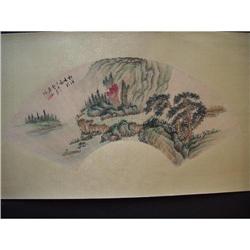 fine Chinese Fan Painting #1460585