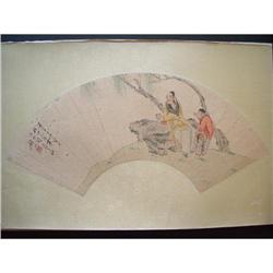 fine Chinese Fan Painting #1460587