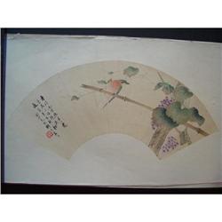 fine Chinese Fan Painting #1460589