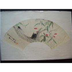 fine Chinese Fan Painting #1460591
