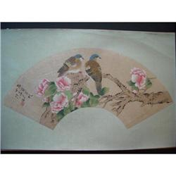 fine Chinese Fan Painting #1460592