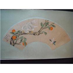 fine Chinese Fan Painting #1460603