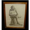 Charcoal Drawing of Spinario Melville thorn #1460710