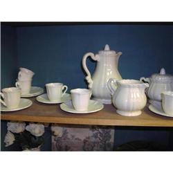 Sarreguemines Coffee Set #1476722