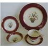 Image 1 : Salem China Bird of Paradise Basket 20pc Set #1489137