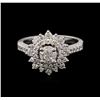 Image 1 : 1.19 ctw Diamond Ring - 14KT White Gold