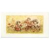 Image 1 : "Natures Caress" Limited Edition Lithograph by Edna Hibel (1917-2014), Numbered