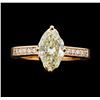 Image 2 : 1.83 ctw Diamond Ring - 14KT Rose Gold