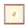 Image 1 : "Kanga" Framed Limited Edition Etching with Hand-Tinted Color and Numbered.