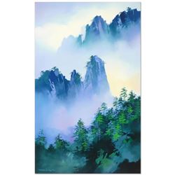 Thomas Leung,  Misty Mountain Passage  Hand Embellished Limited Edition, Numbere