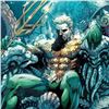 Image 2 : DC Comics, "Aquaman #18" Numbered Limited Edition Giclee on Canvas by Paul Pelle