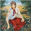 Image 2 : Igor Semeko, "Peaceful Moments" Hand Signed Limited Edition Serigraph with Lette