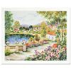 Image 1 : Zina Roitman, "Tranquility " Hand Signed Limited Edition Serigraph with Letter o