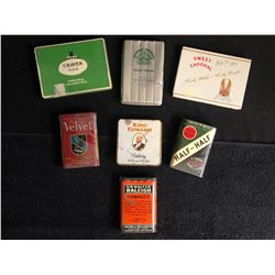 VINTAGE CIGARETTE TIN LOT