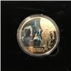 Image 2 : BATMAN 80 YEARS OF BATMAN DC COMICS COLORED 24KT GOLD PLATED COIN