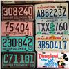 Image 3 : ASSORTED LICENCE PLATES AND ROAD MAPS