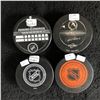 Image 2 : NHL AUTOGRAPHED PUCK LOT (ABDELKADER, TORRES, HUDDY, REDDEN)