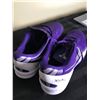 Image 1 : LA LAKERS' STEVE NASH SIGNED NIKE SIZE 12 GAME USED ROAD SHOES & KOBE BRYANT SIGNED (DC SPORTS COA)