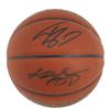 Image 1 : KOBE BRYANT & SHAQUILLE O'NEAL AUTOGRAPHED NBA BASKETBALL (BECKETT LOA)