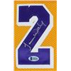 Image 2 : JAMES WORTH AUTOGRAPHE LAKERS JERSEY (BECKETT COA)