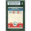 Image 2 : 1987 Fleer #9 Charles Barkley 76ers Authentic Signed Auto Card BAS
