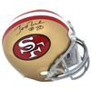 Image 1 : Jerry Rice #80 Authentic Signed 49ers Full Size Rep Helmet BAS