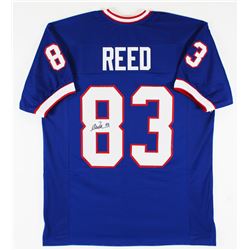 Andre Reed Authentic Signed Blue Pro Style Jersey Autographed JSA