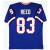 Image 1 : Andre Reed Authentic Signed Blue Pro Style Jersey Autographed JSA