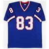 Image 3 : Andre Reed Authentic Signed Blue Pro Style Jersey Autographed JSA
