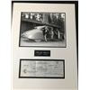 Image 1 : MARILYN MONROE CUSTOM FRAMED PHOTO WITH SIGNED CHEQUE (PSA LOA)