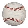 Image 1 : 1975 WORLD CHAMPION CINCINNATI REDS (23) SIGNED BASEBALL (MORGAN/BENCH/ANDERSON/PEREZ/ROSE) JSA LOA