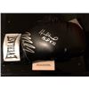 Image 1 : MIKE TYSON/EVANDER HOLYFIELD AUTOGRAPHED BOXING GLOVE (STEINER COA)