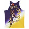 Image 1 : Lakers Magic Johnson Signed Mitchell & Ness HWC Portrait Jersey BAS Witnessed