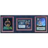 Image 3 : 1992 Dream Team (13) Jordan, Johnson Signed & Framed Card Display BAS