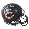 Image 1 : Jim Covert "HOF 20" Chicago Bears Authentic Signed Rep Mini Helmet BAS