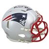 Image 1 : Patriots N'Keal Harry Authentic Signed Speed Mini Helmet BAS