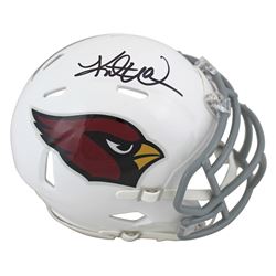 Cardinals Kurt Warner Authentic Signed Speed Mini Helmet BAS