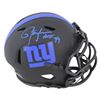 Image 1 : Giants Lawrence Taylor "HOF 99" Signed Eclipse Speed Mini Helmet BAS