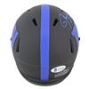 Image 2 : Giants Lawrence Taylor "HOF 99" Signed Eclipse Speed Mini Helmet BAS