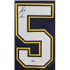 Image 2 : Antonio Gates Authentic Signed Navy Blue Pro Style Jersey BAS