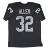 Image 1 : Marcus Allen Authentic Signed Black Pro Style Jersey BAS