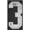 Image 2 : Marcus Allen Authentic Signed Black Pro Style Jersey BAS