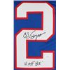Image 2 : O.J. Simpson "HOF 85" Authentic Signed Blue Pro Style Jersey JSA