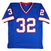 Image 3 : O.J. Simpson "HOF 85" Authentic Signed Blue Pro Style Jersey JSA