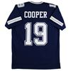 Image 1 : Amari Cooper Authentic Signed Navy Pro Style Jersey Autographed JSA