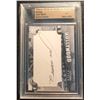 Image 1 : Jane March Famous Fabrics Ink Hooray For Hollywood auto card 1/1