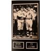 Image 2 : BABE RUTH/TY COBB CUSTOM PHOTO W/REPLICA SIGNED CHEQUES