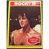 Image 1 : Sylvester Stallone signed 1979 Rocky 2 Topps card #47 Chin-Up Rock Formidable Foe Apollo Creed
