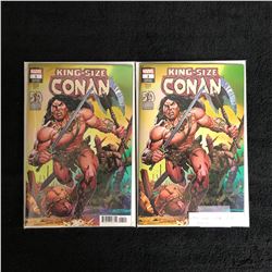 KING-SIZE CONAN COMIC BOOK LOT