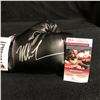 Image 2 : MIKE TYSON AUTOGRAPHED BLACK EVERLAST BOXING GLOVE (JSA COA)
